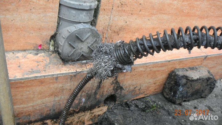 Прочистка канализации устранение засора Разморозка