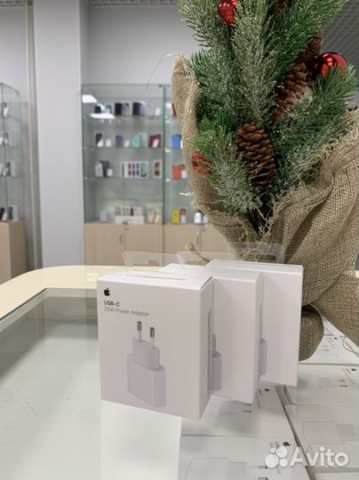 Зарядное устройство Apple 20W USB-C Оригинал Новый