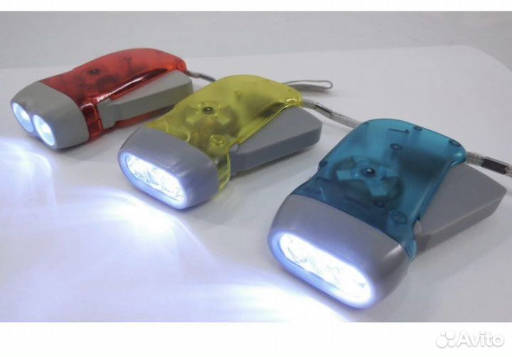 Динамический ручной фонарик