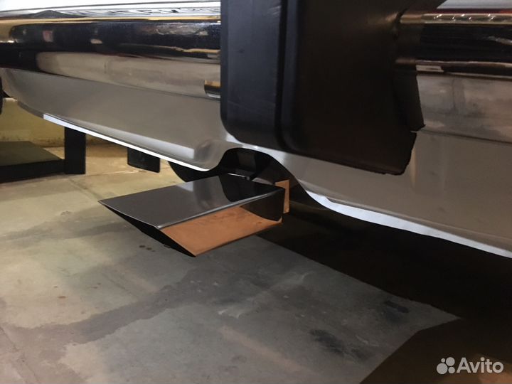 Насадка на глушитель ваз 2103