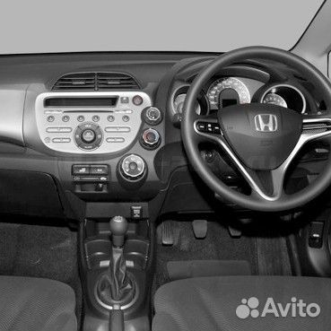 2DIN переходная рамка Honda Fit, Jazz 2008-2014