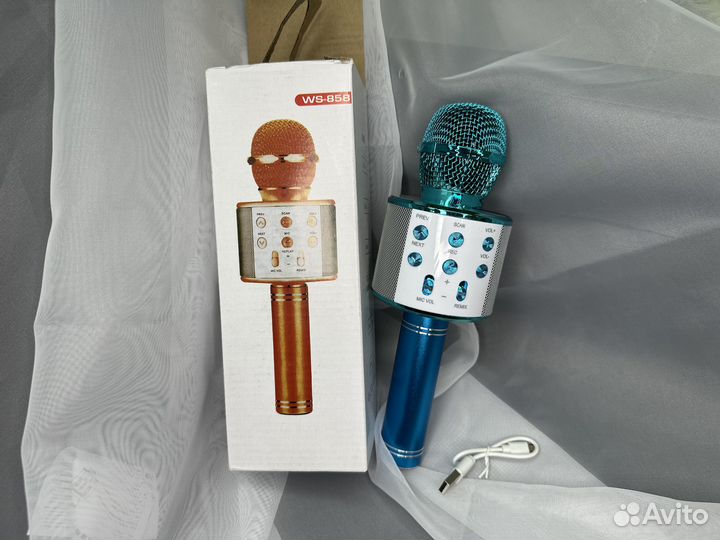 Микрофон для караоке bluetooth беспроводной