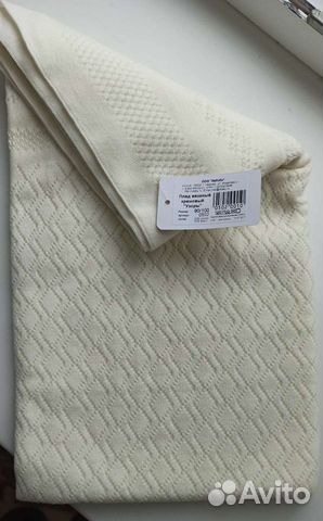 Вязанный плед детский