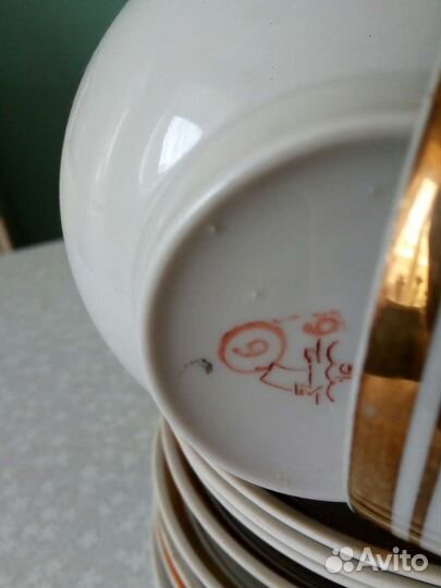 Чайный сервиз, блюдца СССР