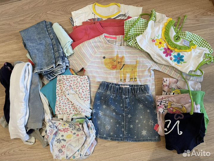 Вещи пакетом для девочки 3-4 года