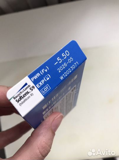 Линзы bausch lomb 8.6 -5.50