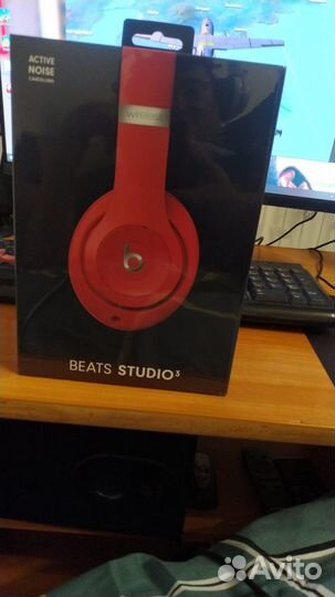 Новые Beats Studio 3 Wireless Red