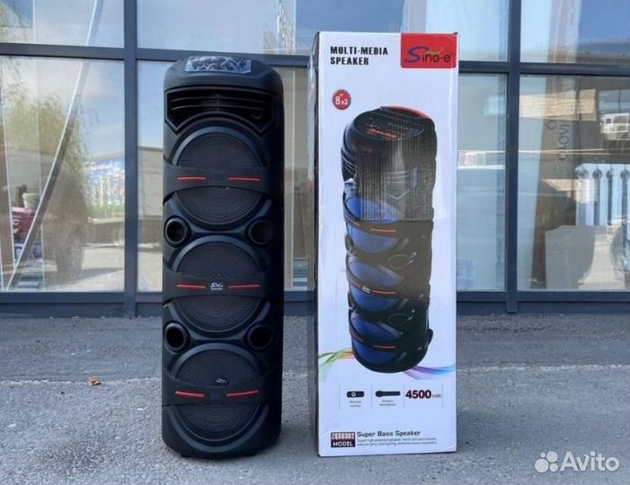 Новая мощная Bluetooth колонка караоке 90см 2024