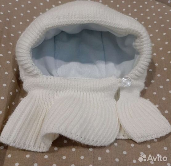 Шапка шлем демисезонный