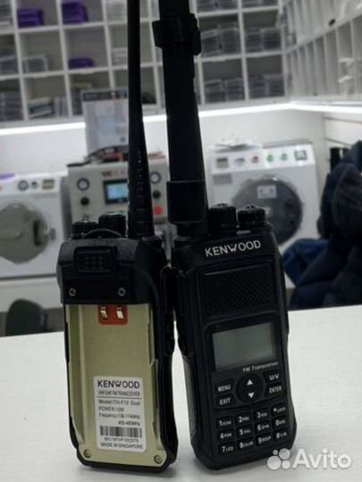 Рация kenwood th-f10 с азарт Антенной