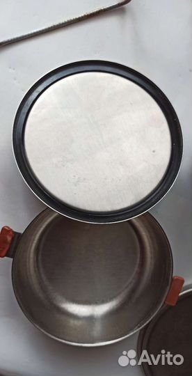 Контейнеры герметичные для еды нерж. СССР