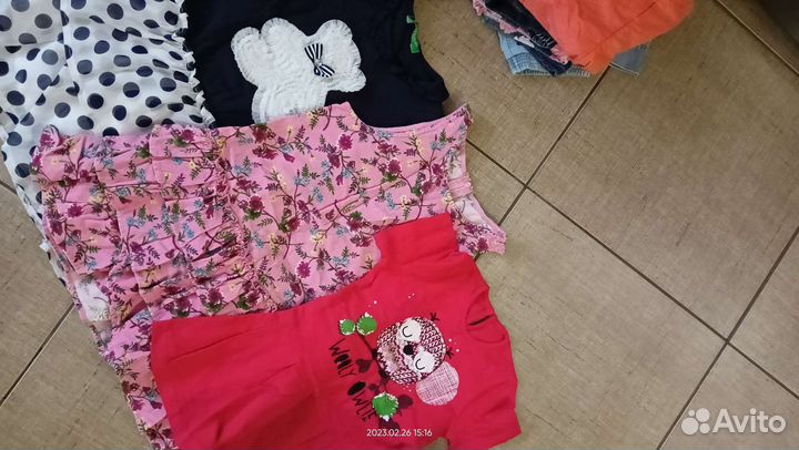 Вещи пакетом для девочки