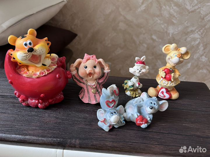 Керамические фигурки статуэтки