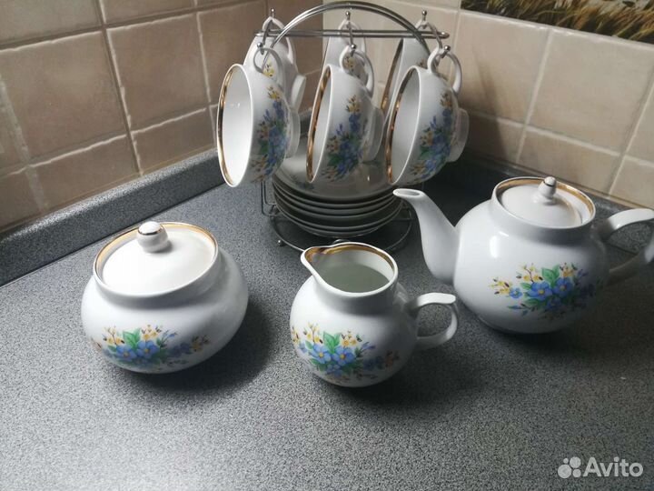 Чайный сервиз СССР дулево