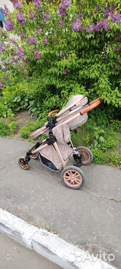Коляска luxmom 3 в 1 бу