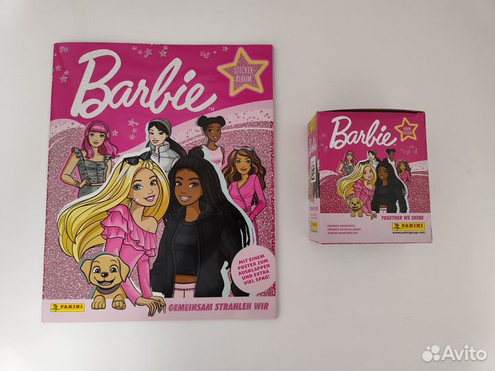 Наклейки Panini Barbie. Together We Shine