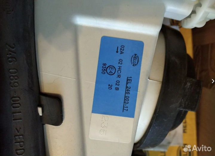 Фары Skoda Octavia (A4) 04/97-08/00 (с п/т) новые