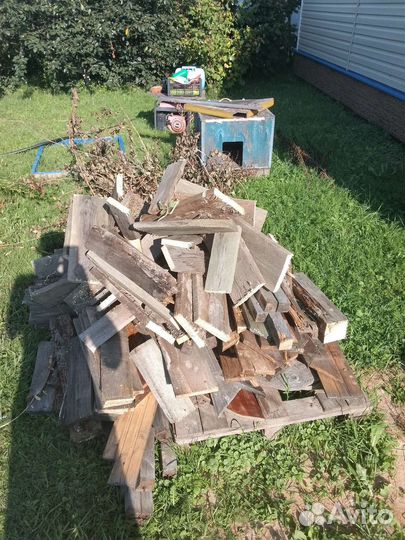 Дрова распиленные