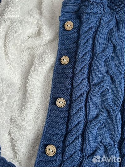 Вязанный комплект на выписку