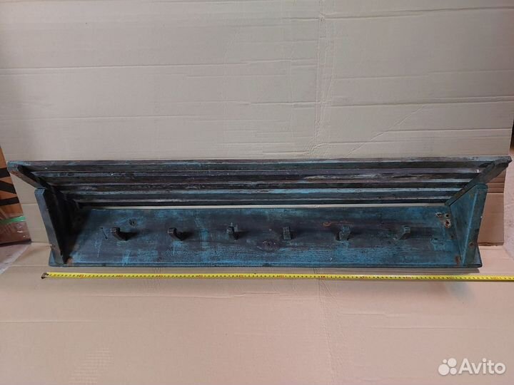 Вешалка настенная деревянная старинная