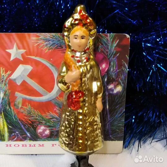 Елочные игрушки СССР