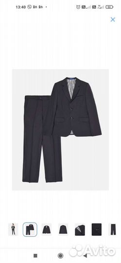 Школьный костюм для мальчика 134