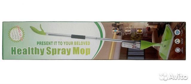 Швабра с распылителем healthy spray MOP deluxe