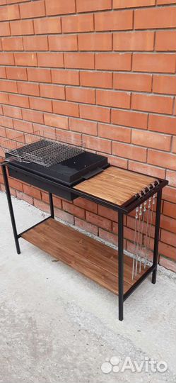 Мангал разборный лофт, 3мм