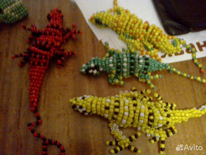 Игрушки из бисера
