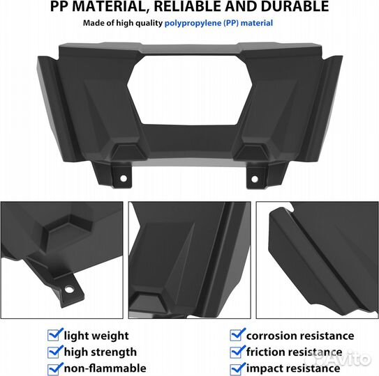 Защитная крышка лебедки Polaris RZR 1000 XP