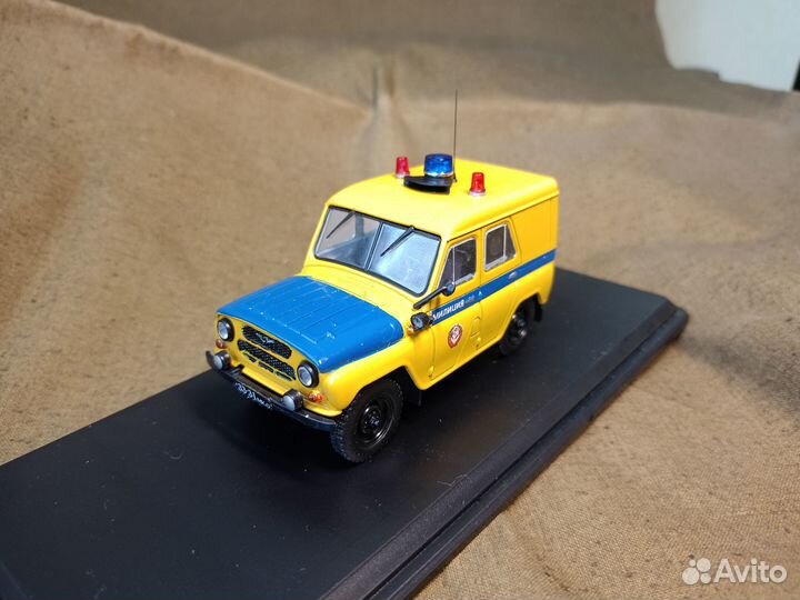 УАЗ - 469 Ппс Милиция (конверсия) (М-1/43)