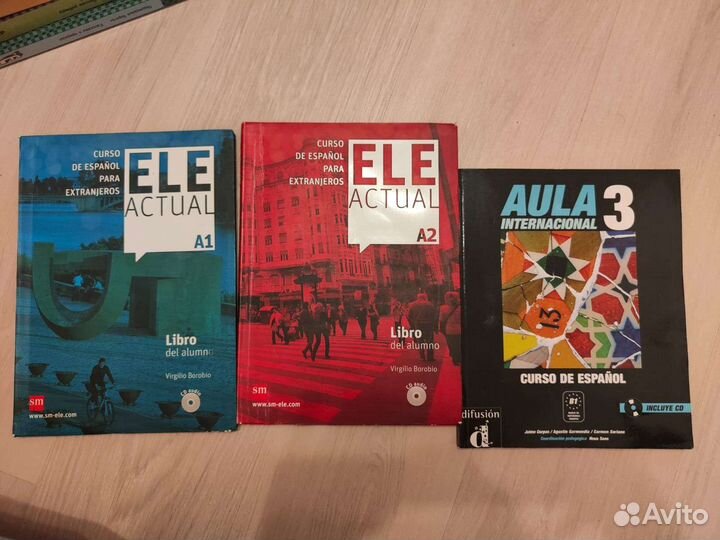 Учебник по испанскому языку А1, А2, В1