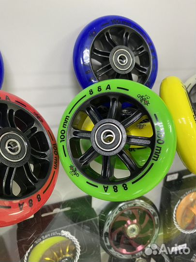 Колёса для трюкового самоката ateox 100mm