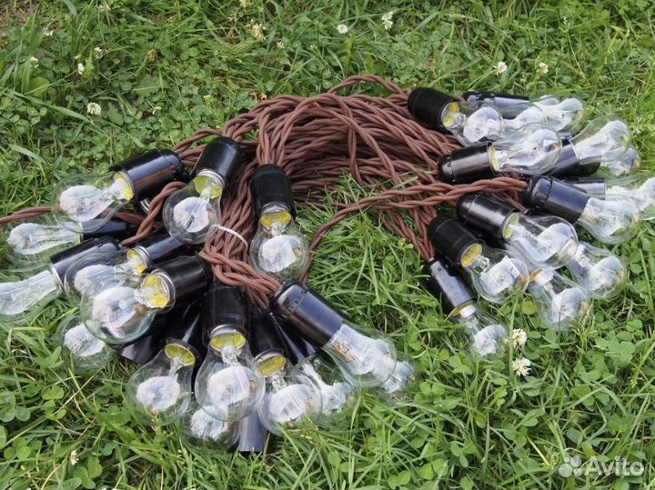 Аренда ретро гирлянды