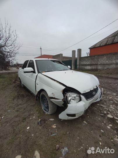 LADA Priora 1.6 МТ, 2012, битый, 194 000 км