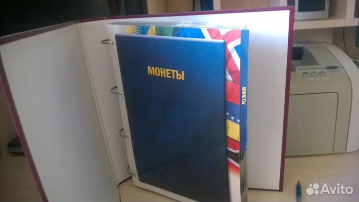 Большая коллекция монет, банкнот и марок