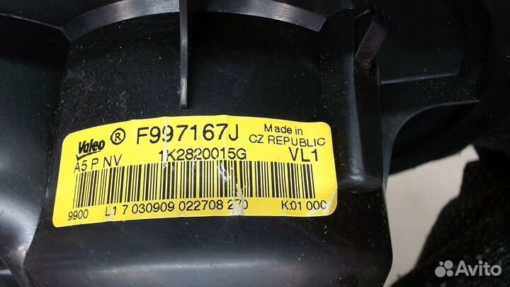 Двигатель отопителя Seat Altea, 2009