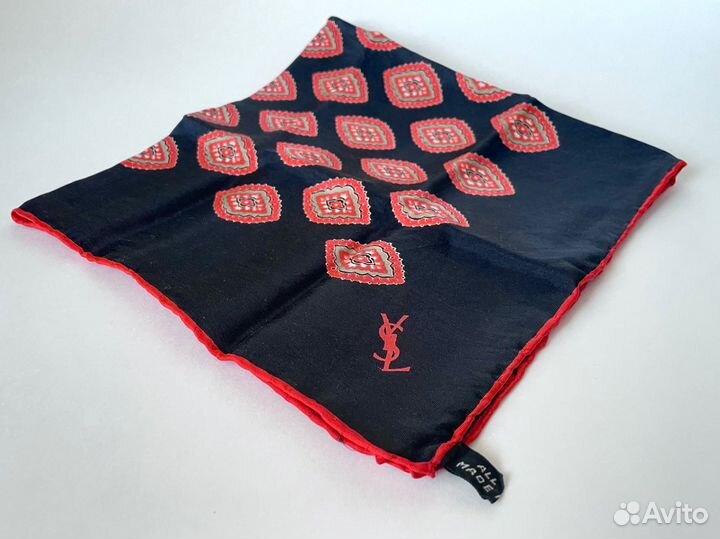 Шелковый платок hermes, dior, ysl