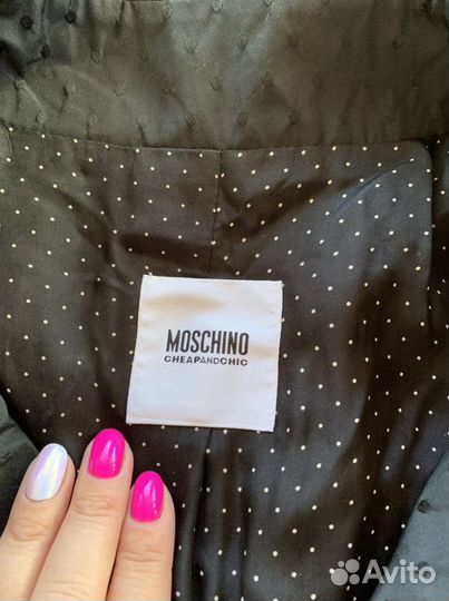 Плащ тренч Moschino