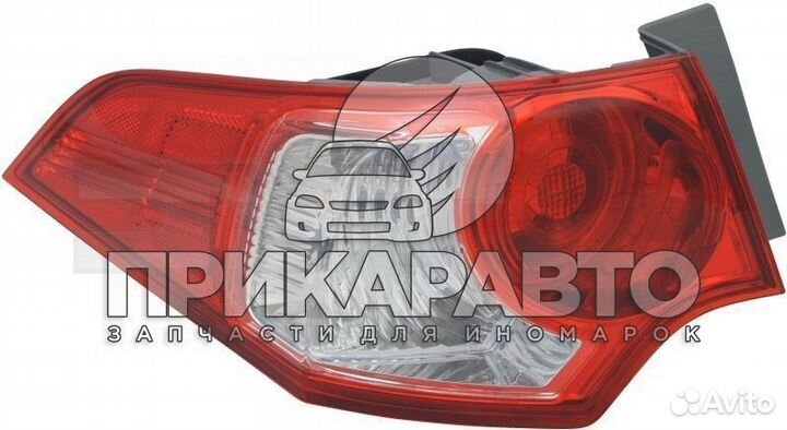 Фонарь задний левый honda accord (CU) 08