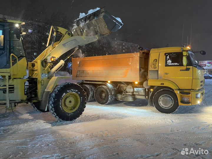 Уборка, чистка и вывоз снега