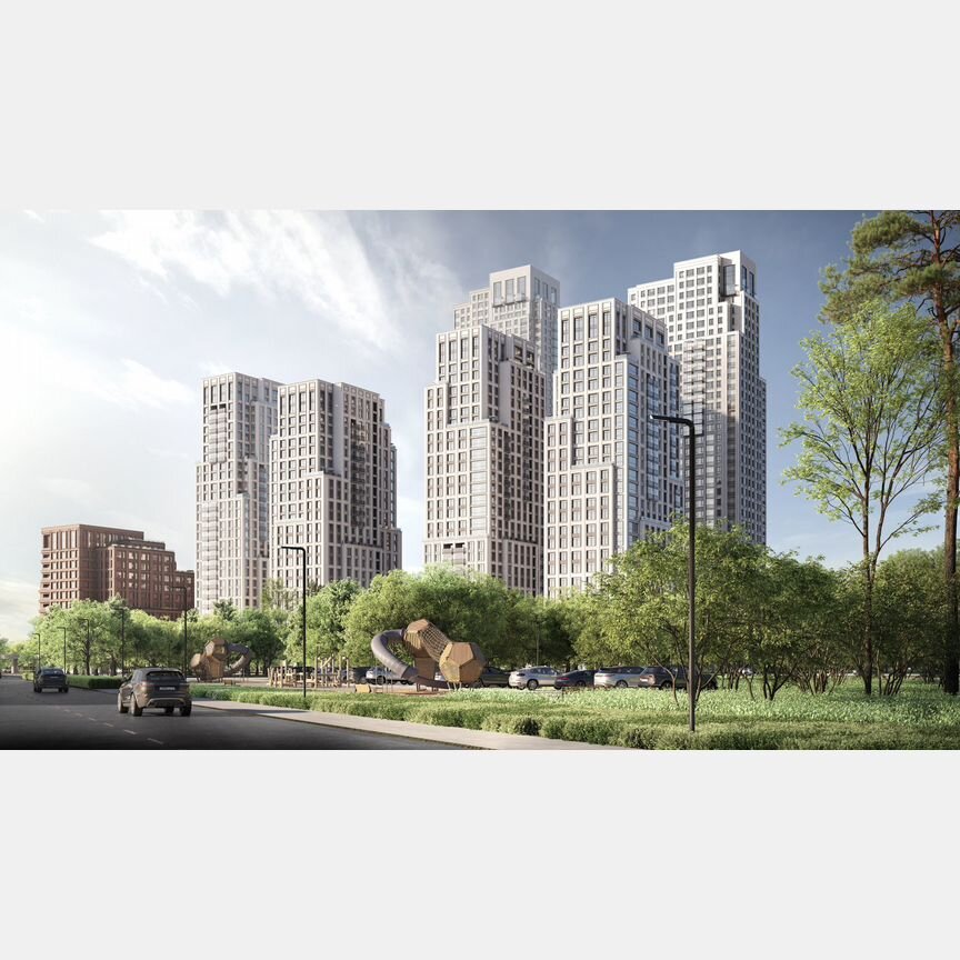 2-к. квартира, 70,7 м², 23/27 эт.