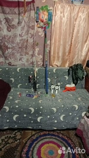 Удочки и снасти