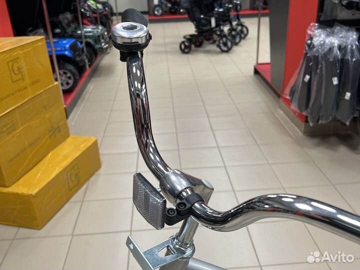 Велосипед 28 Stels Navigator 300 Lady серебристый