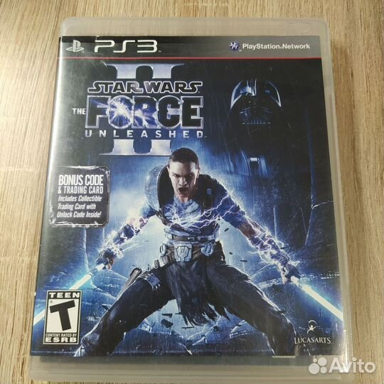 Игра для PS3: star wars THE force unleashed II б/у