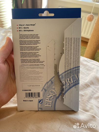 Фотобумага epson А5 100*150 мм
