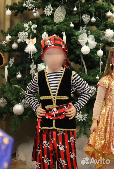 Новогодний костюм пирата 116