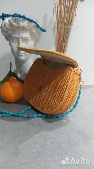 Продаю дизайнерскую вязаную сумку hand make by Mil