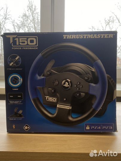 Игровой руль для ps4 и ps3 thrustmaster T 150