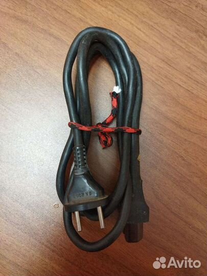 Кабель питания 6А 250В